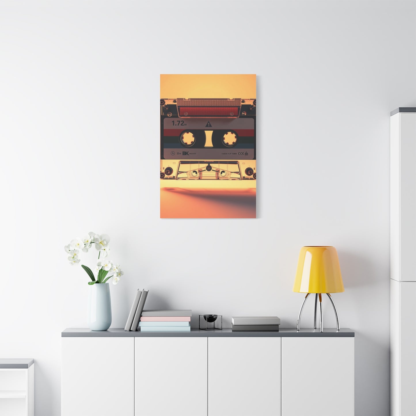Cassette Tapes Art Luxury Canvas Wall Art & Canvas Print