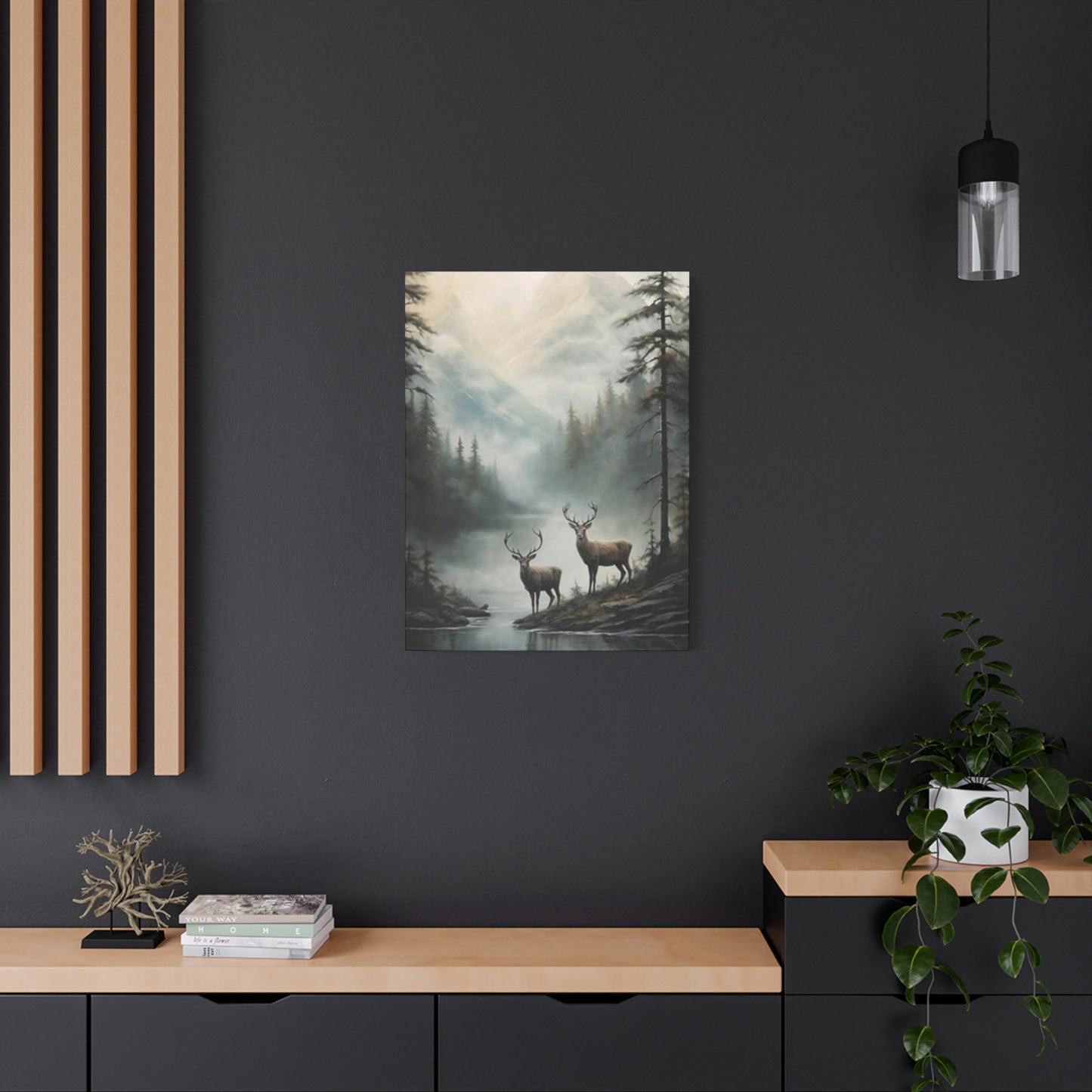 Reindeer Family Wall Art & Canvas Prints