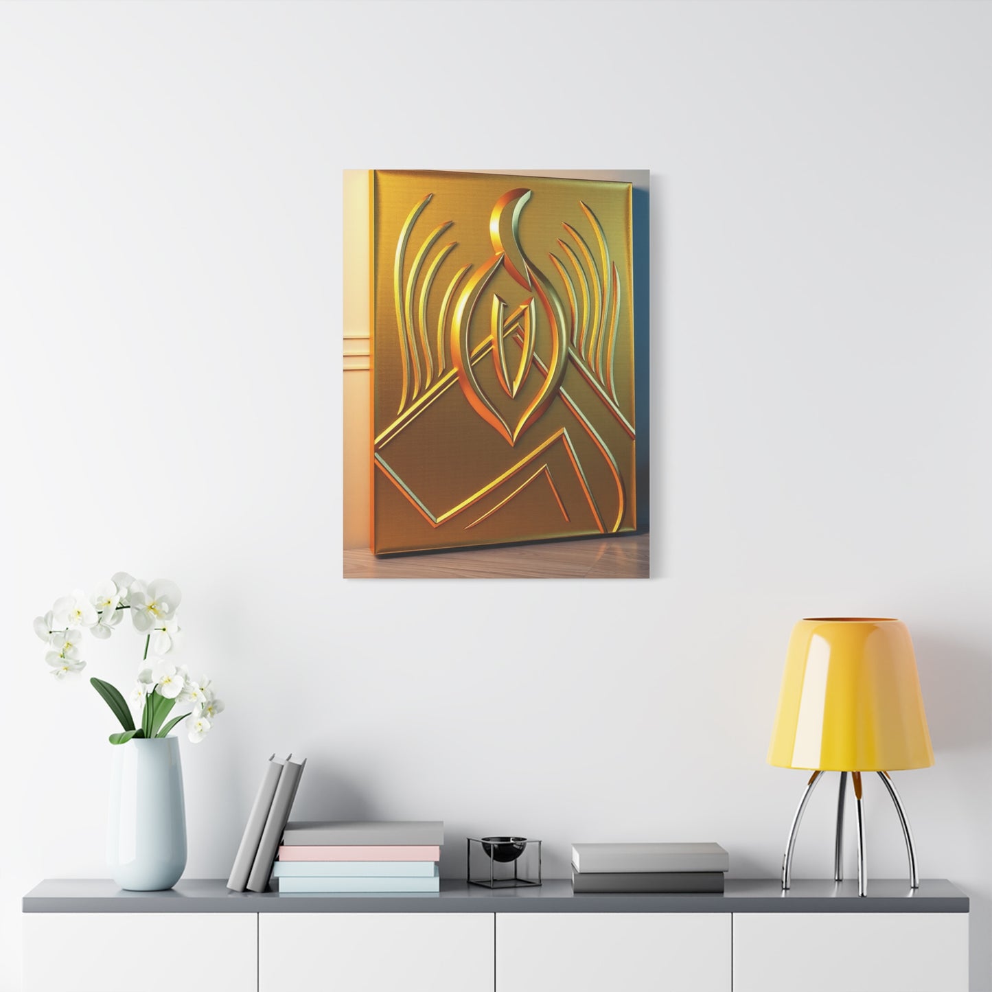 Supreme Gold & Silver Canvas Art Collection Wall Art & Canvas Print