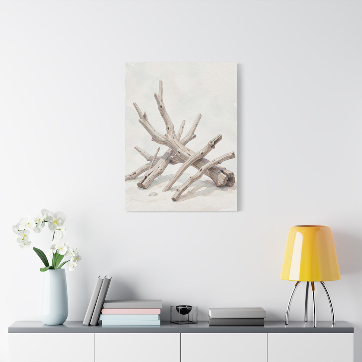 Weathered Driftwood Sculpture Wall Art & Canvas Prints