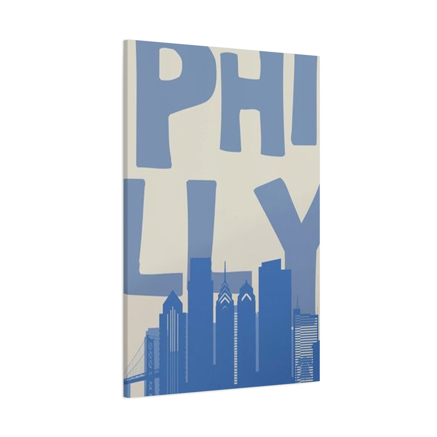 Philadelphian City Poster Wall Art & Canvas Prints