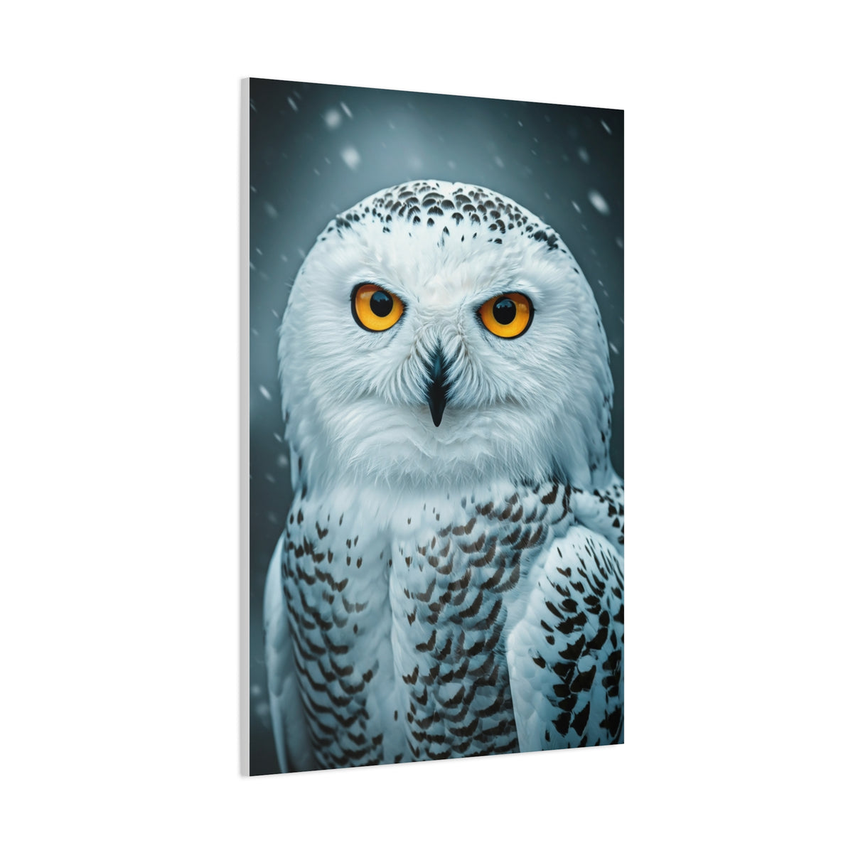 Snowy Owl with Golden Eyes Wall Art & Canvas Prints