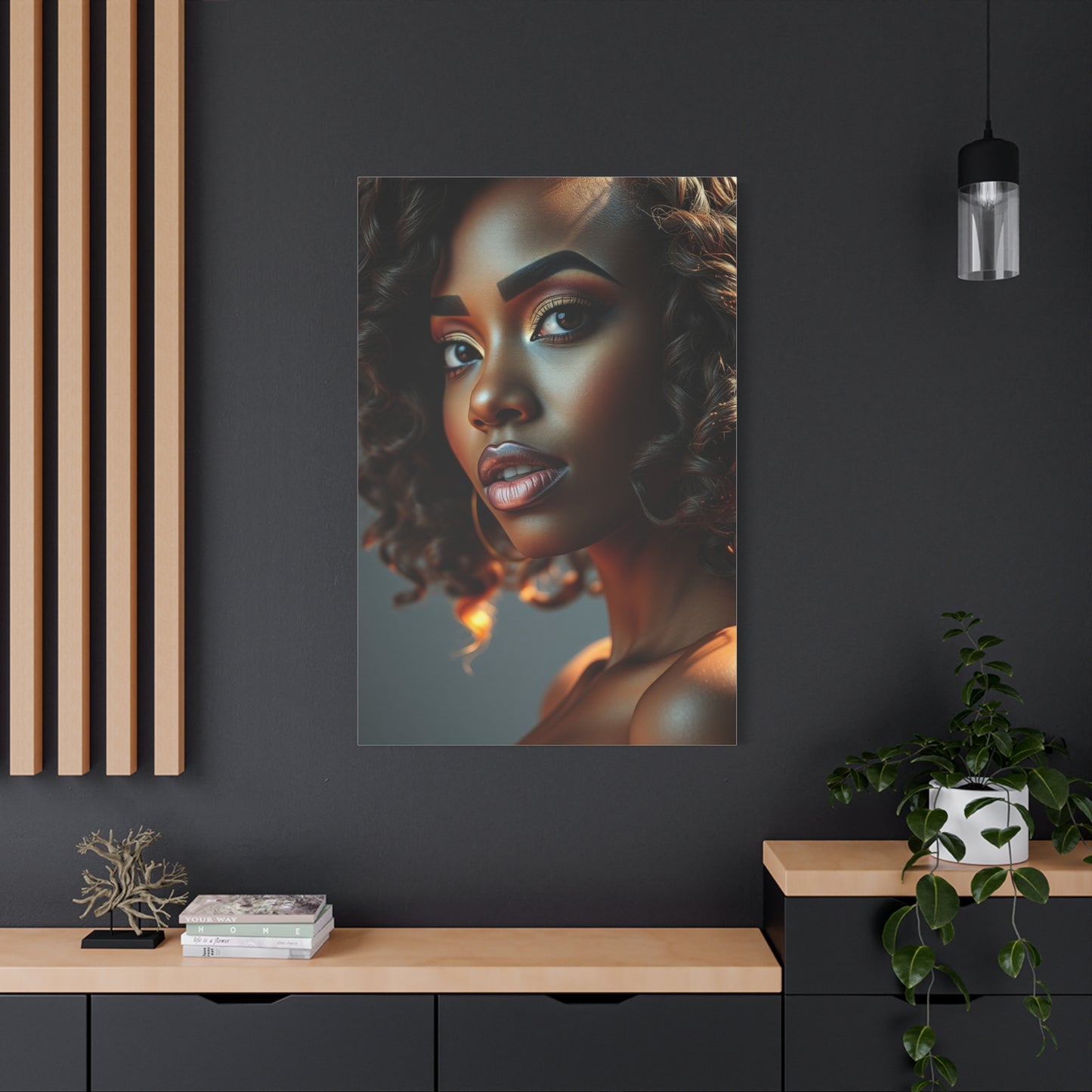 Domonique Brown Art Refined Canvas Wall Art & Canvas Print