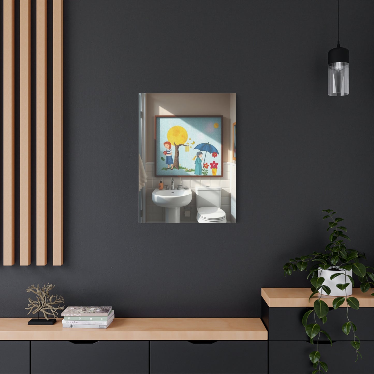 Elite Kid’s Bathroom Art Vision Wall Art & Canvas Print