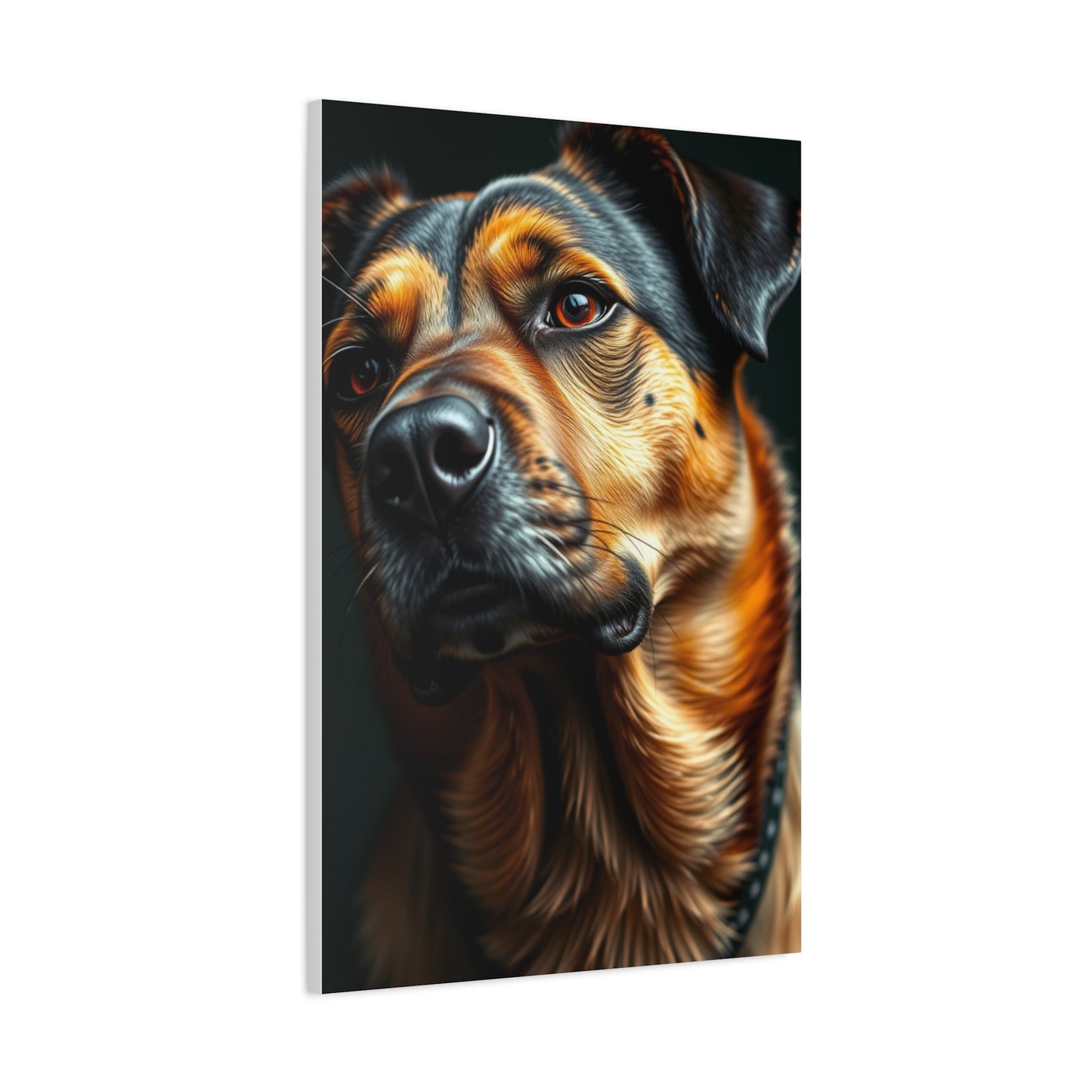 Black and Tan Art Supreme Canvas Wall Art & Canvas Print