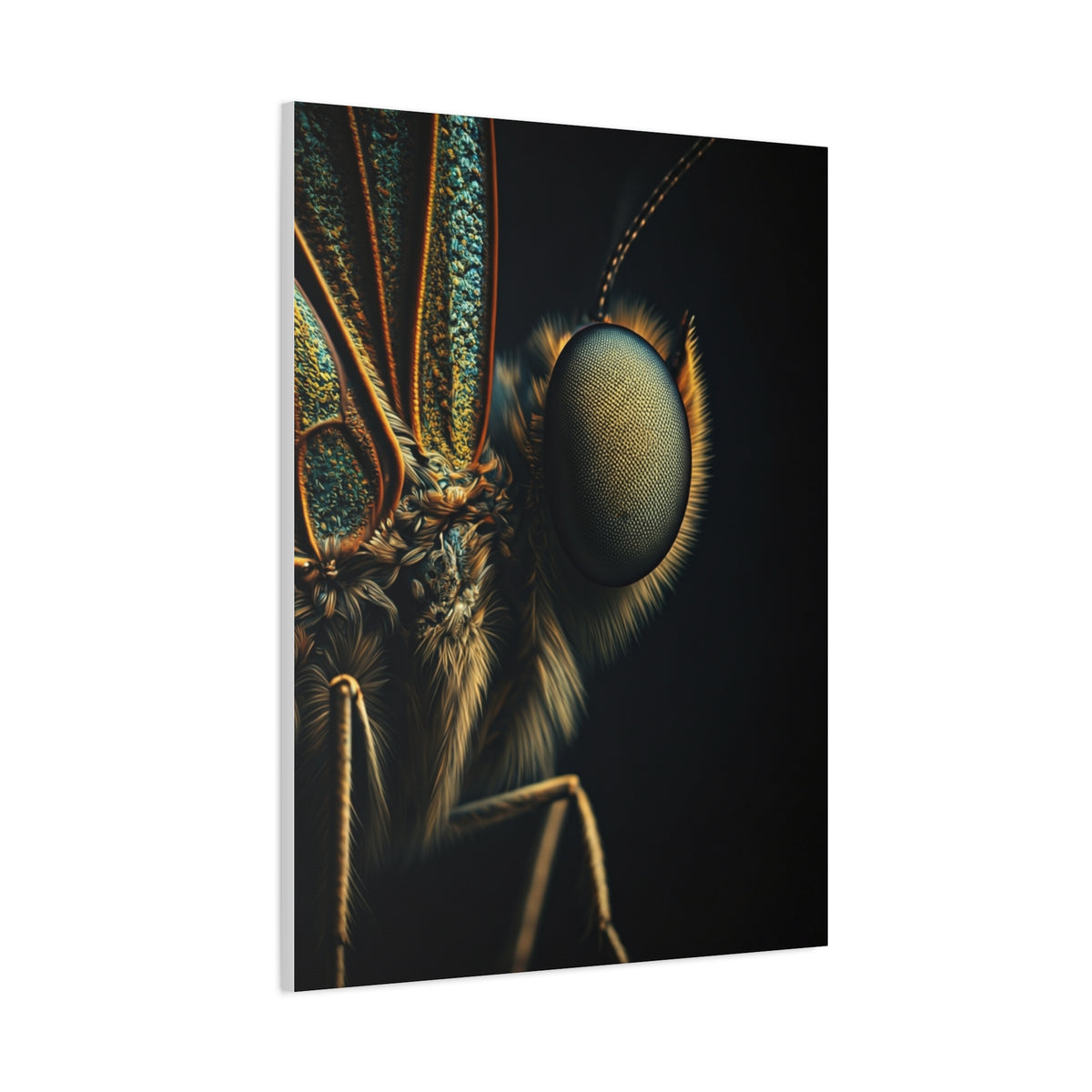 Butterfly Micro Detail Scientific Portrait Wall Art & Canvas Prints