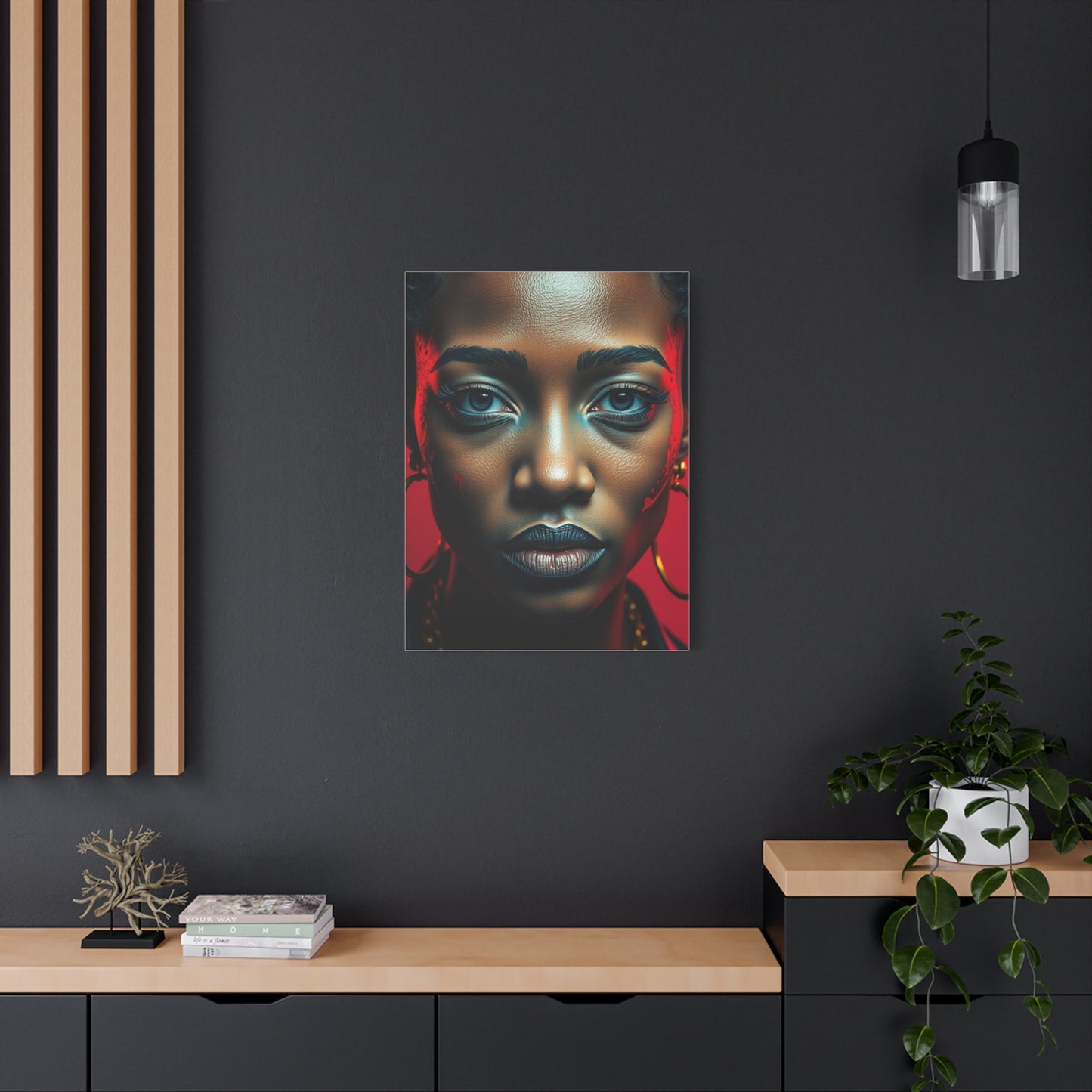 Duchess of Dynamic Hues Wall Art & Canvas Print