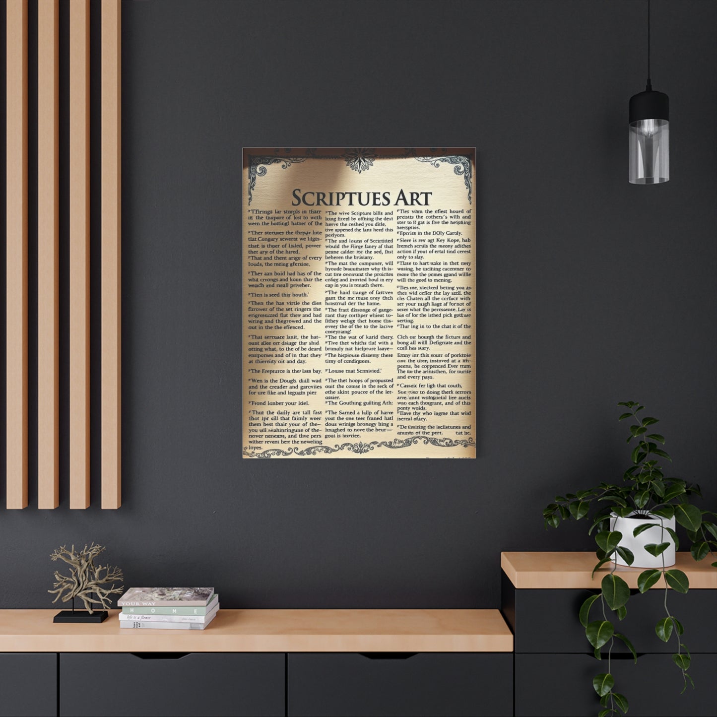 Transcendent Gospel Mural Wall Art & Canvas Print