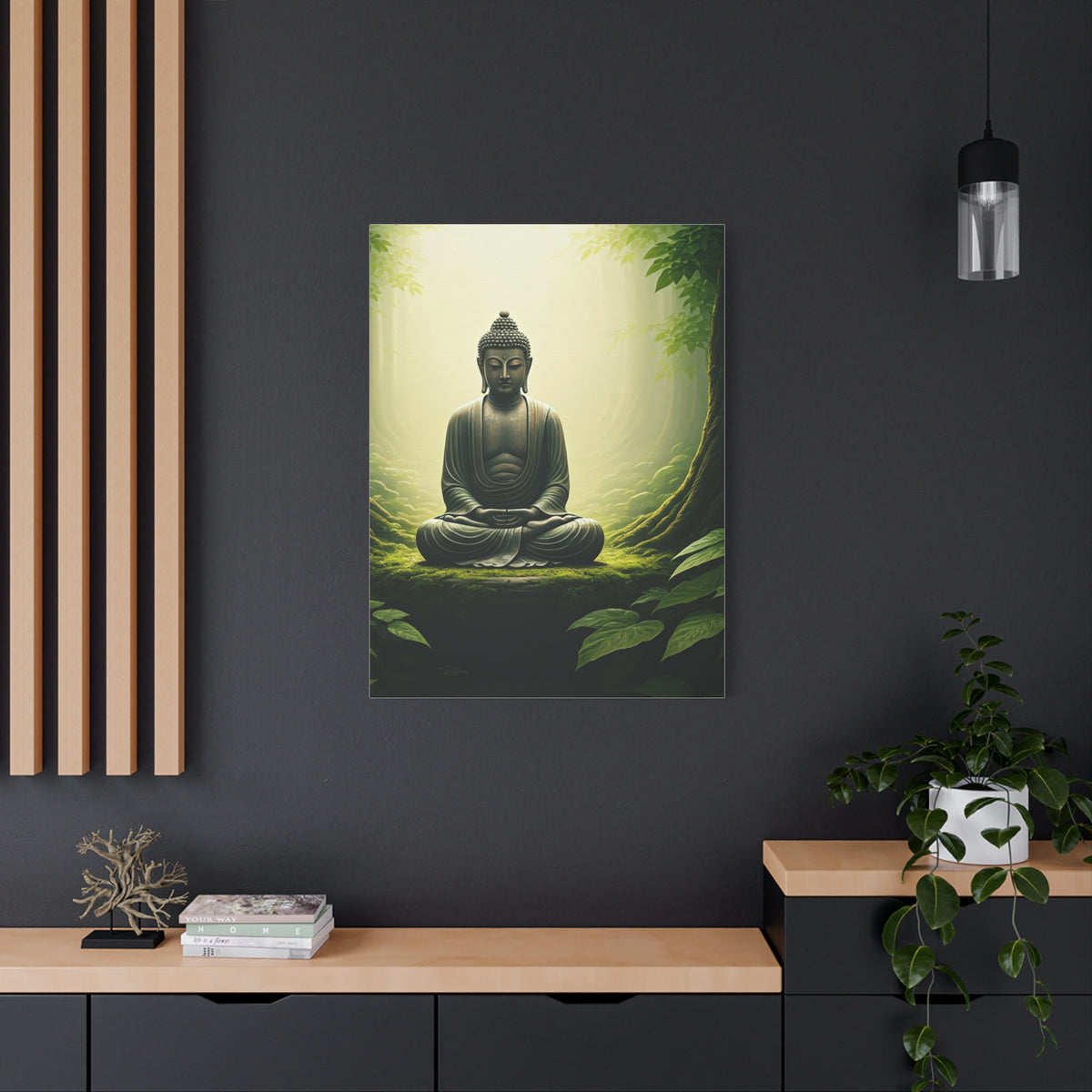 Forest Sanctuary Buddha Wall Art & Canvas Prints