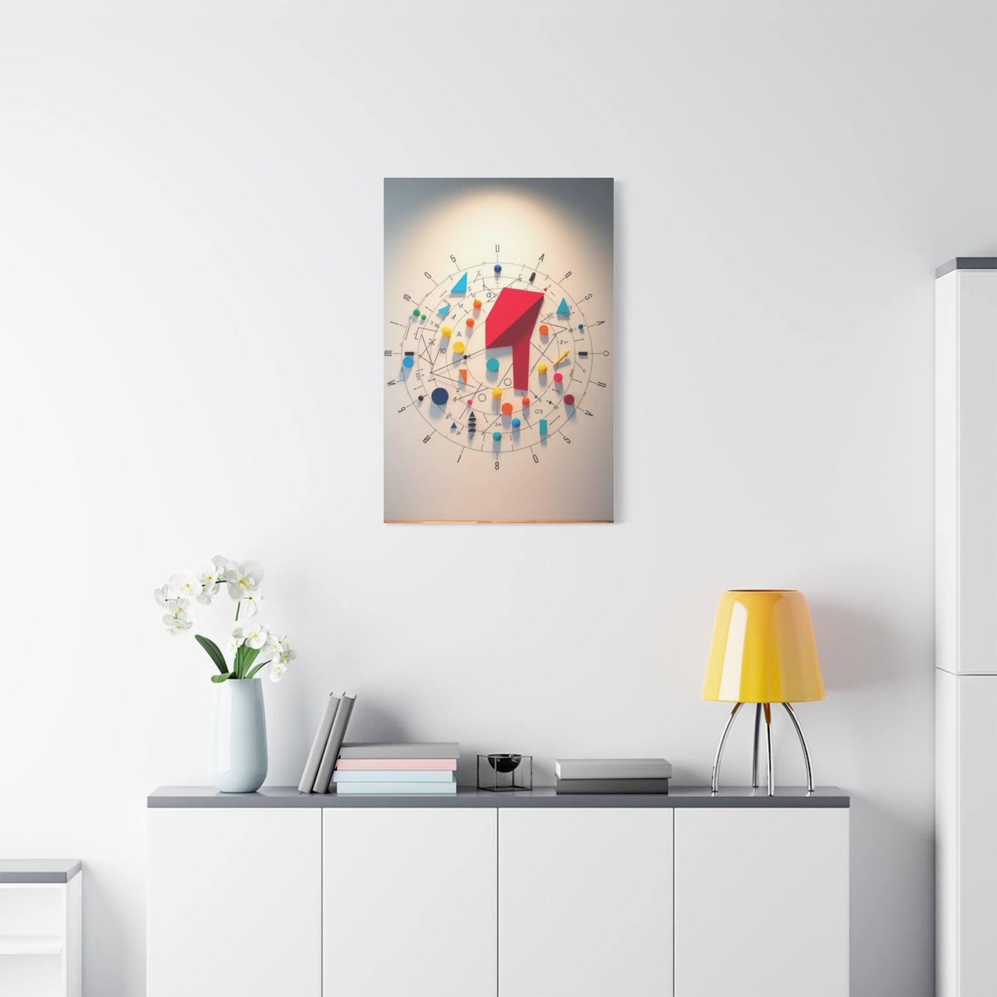 Modern Math Art for Creative Spaces Supreme Gallery Wall Art & Canvas Print