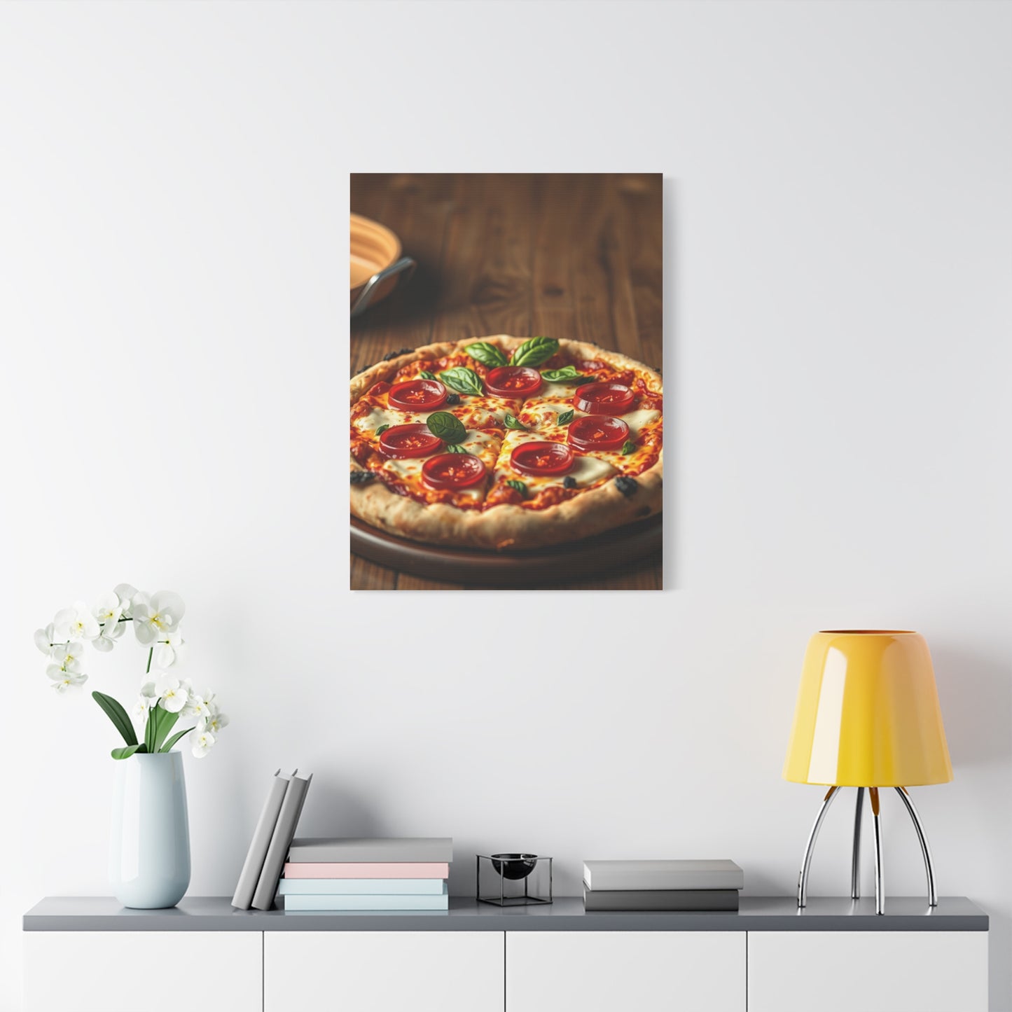 Supreme Pizza Art Wall Art & Canvas Print
