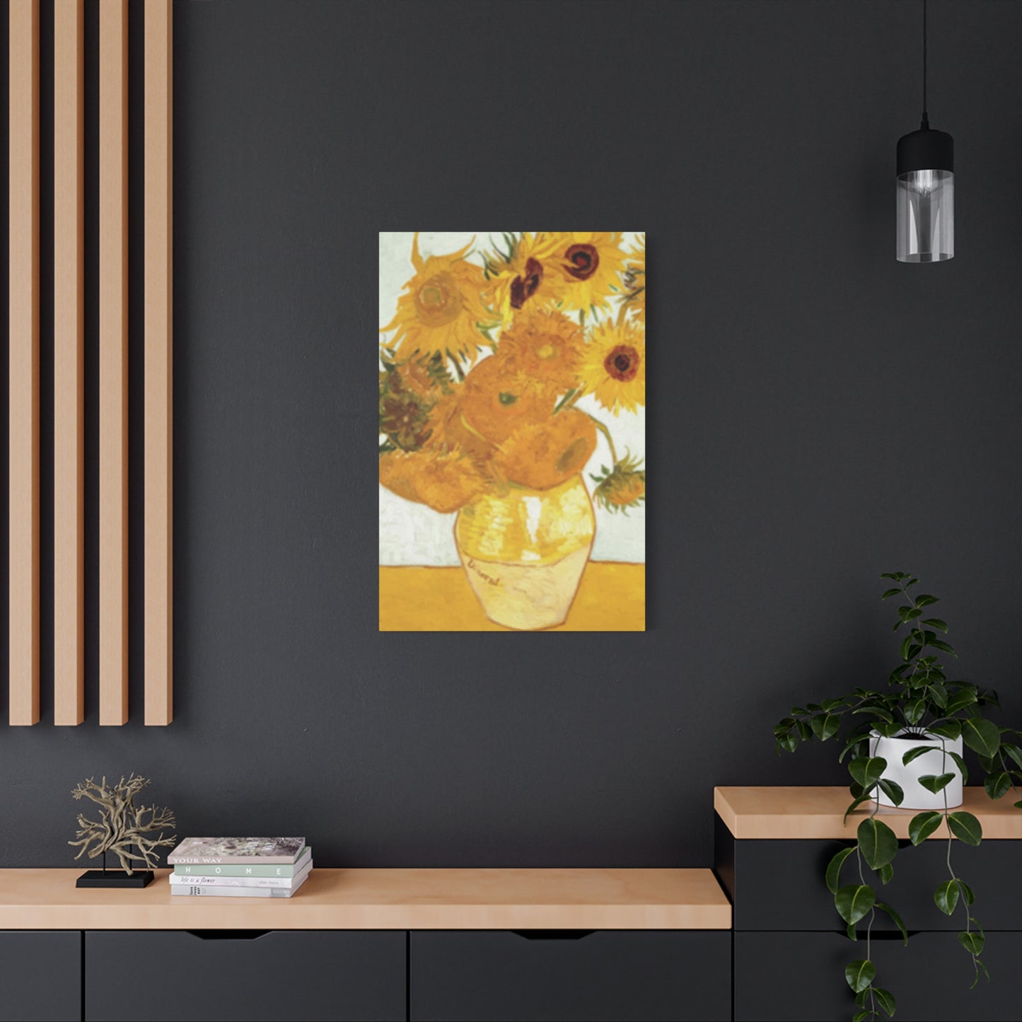 Sunflower Vase Wall Art & Canvas Prints