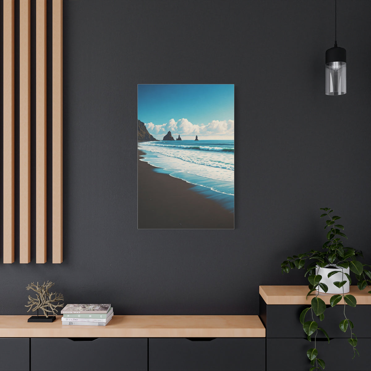 Turquoise Waves Coastal Escape Wall Art & Canvas Prints