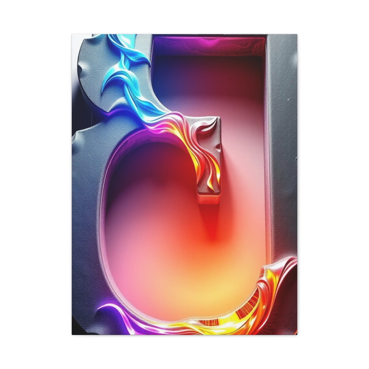 Supreme The Letter E - Art Wall Art & Canvas Print