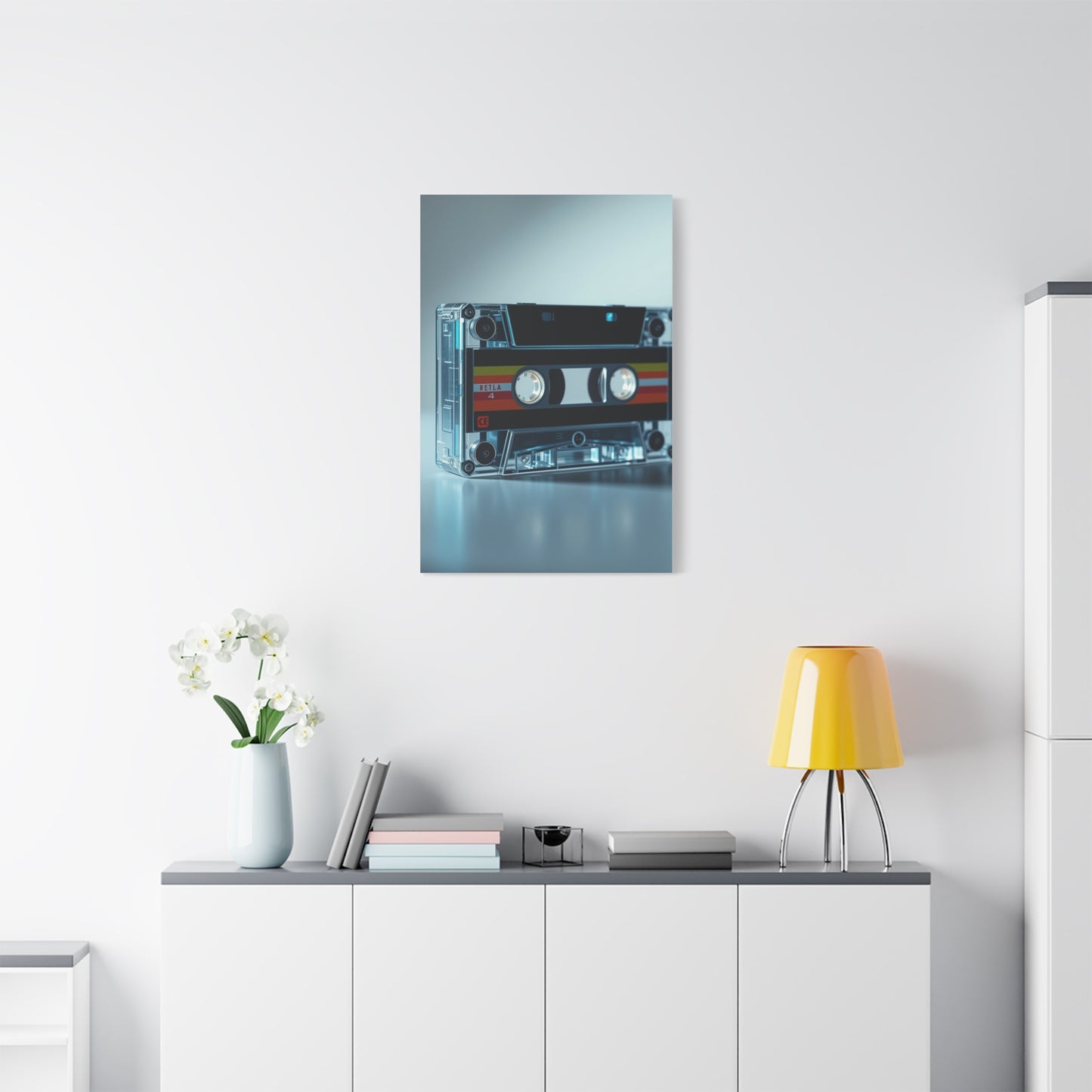 Cassette Tapes Art Refined Canvas Wall Art & Canvas Print