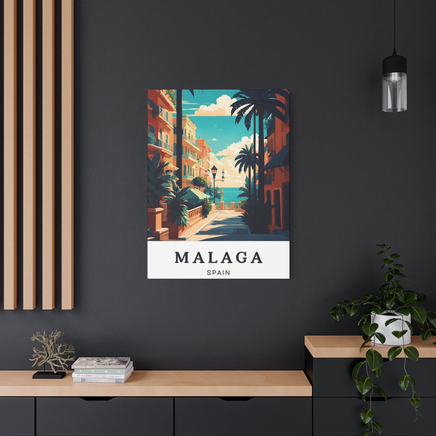 Malaga Spain Poster Wall Art & Canvas Prints