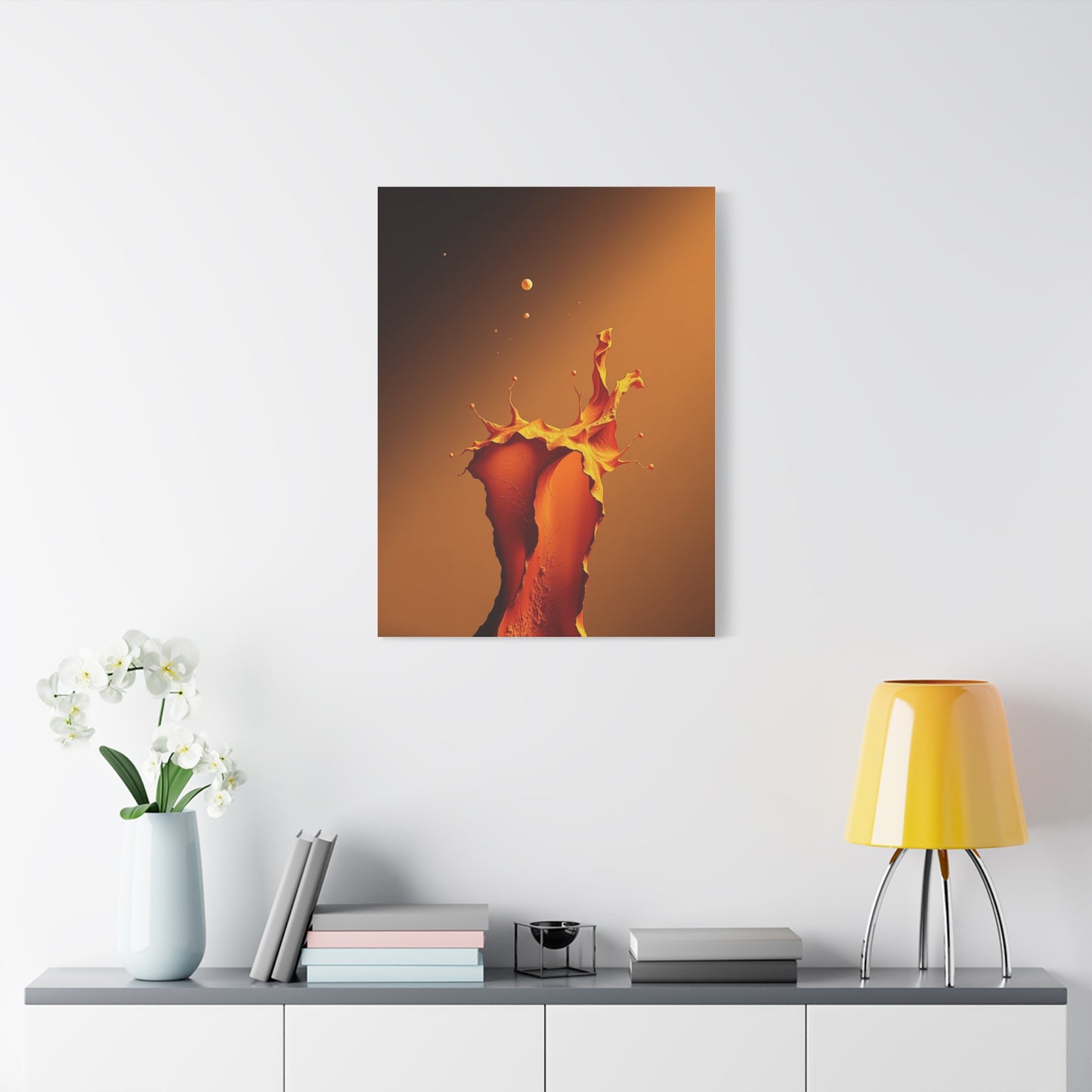 Shades of Brown Art Supreme Canvas Wall Art & Canvas Print