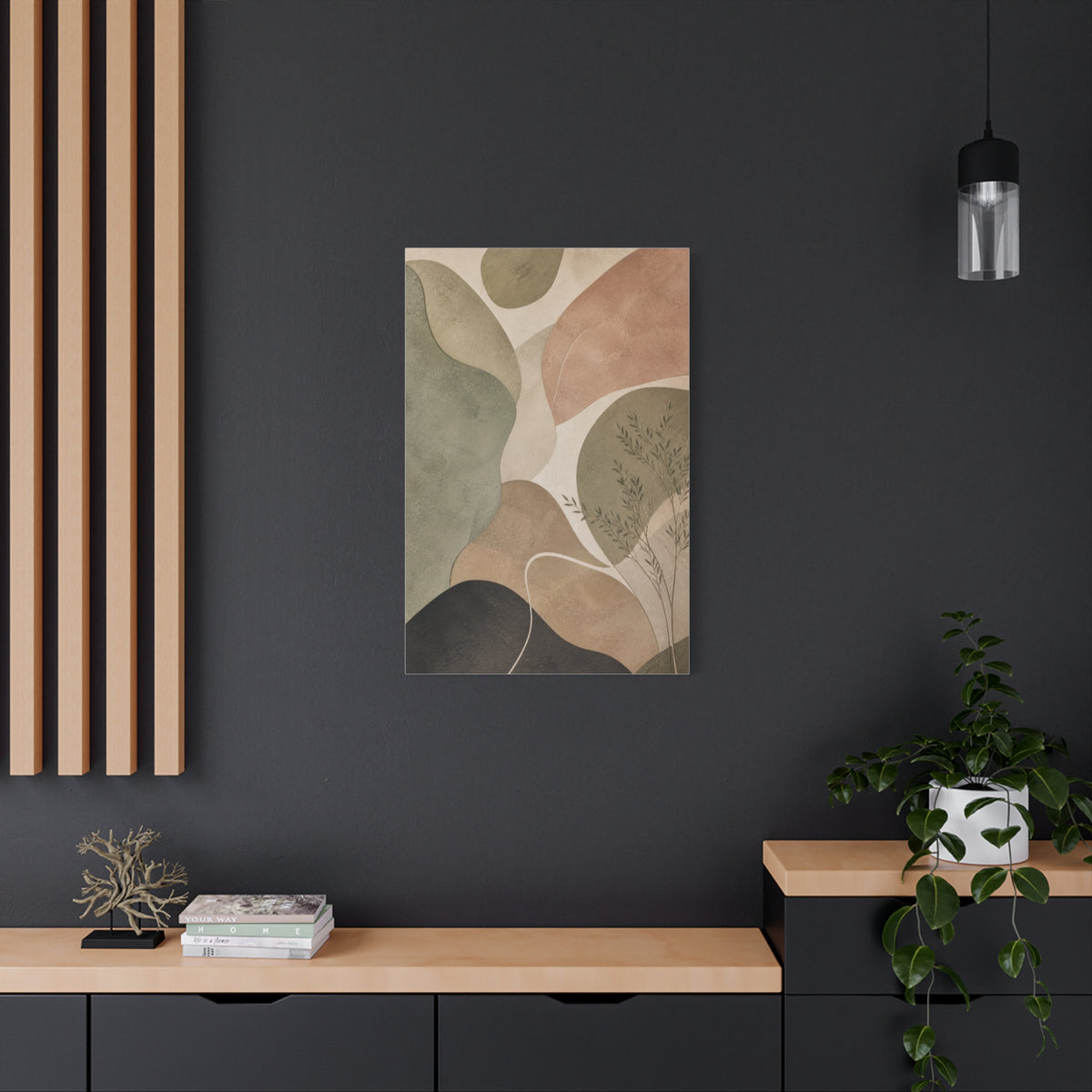 Biomorphic Organic Abstract Wall Art & Canvas Print