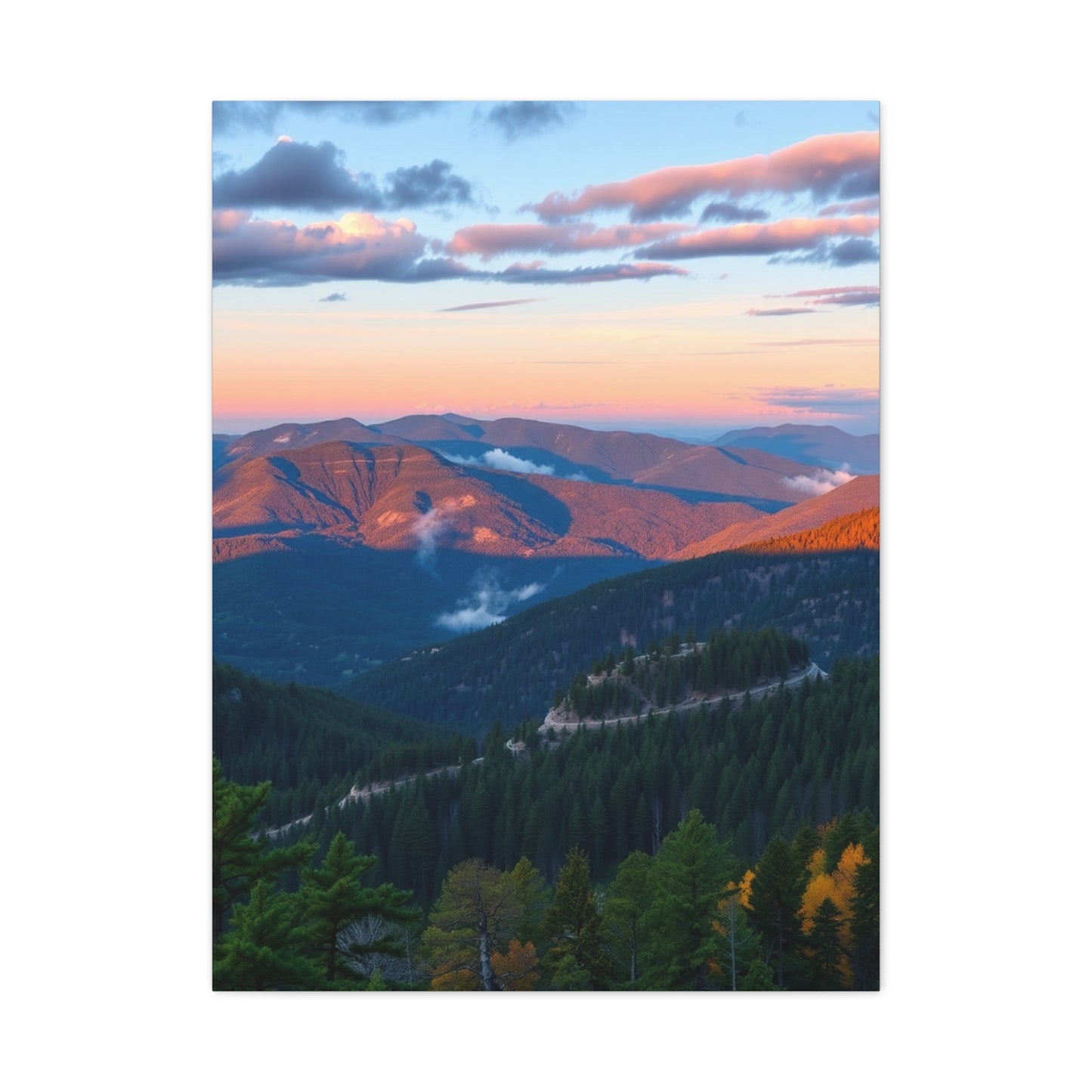 Supreme Great Smoky Mountain National Park Art Wall Art & Canvas Print