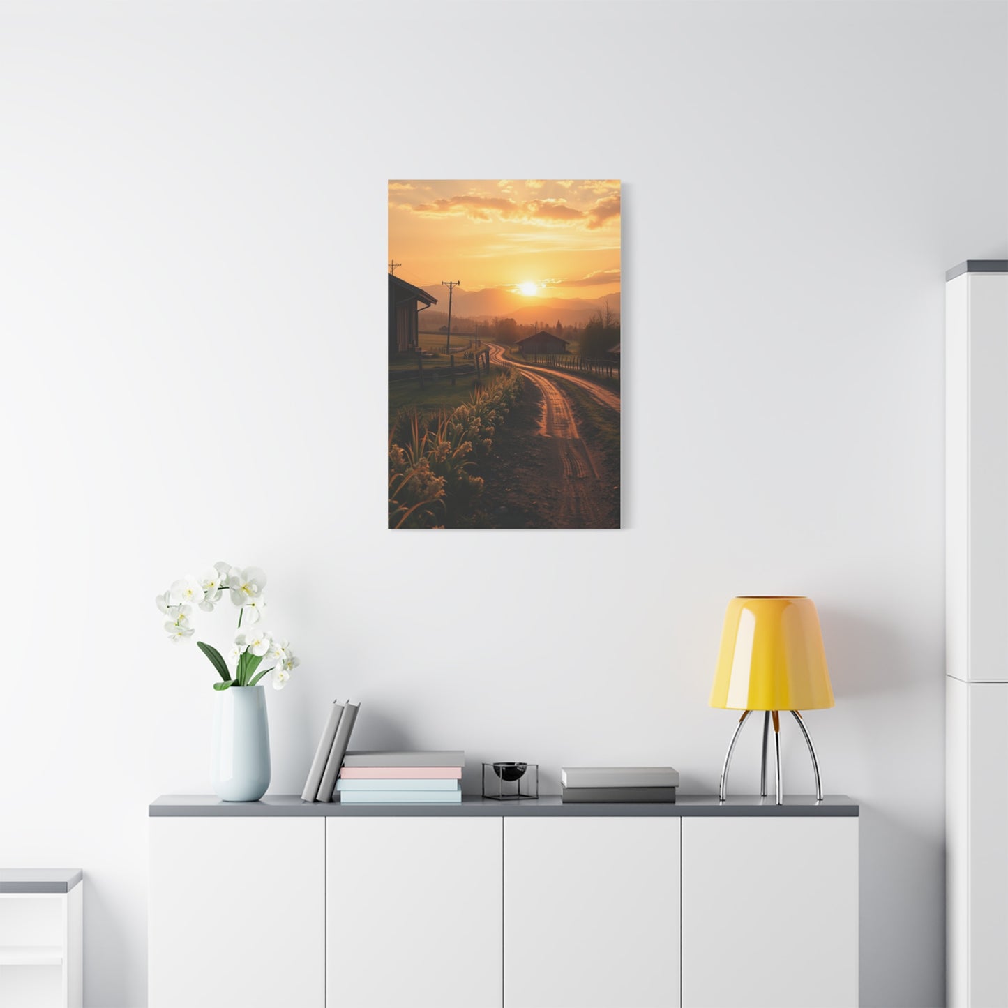 Tranquil Pastures Canvas Wall Art & Canvas Print