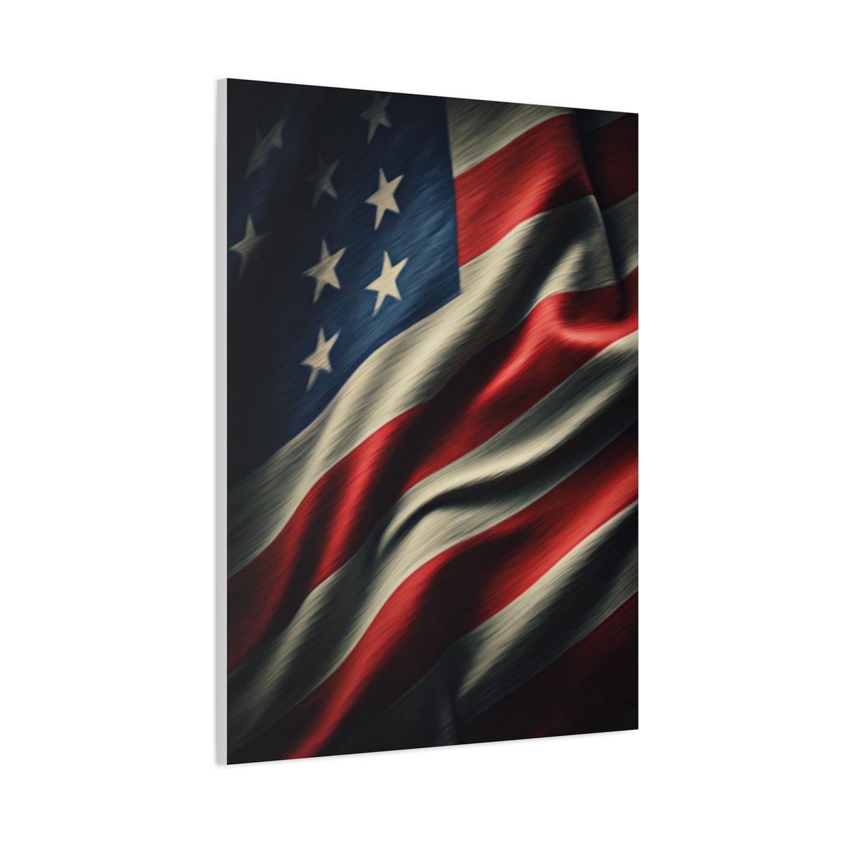 Classic Waving Stars and Stripes Wall Art & Canvas Prints