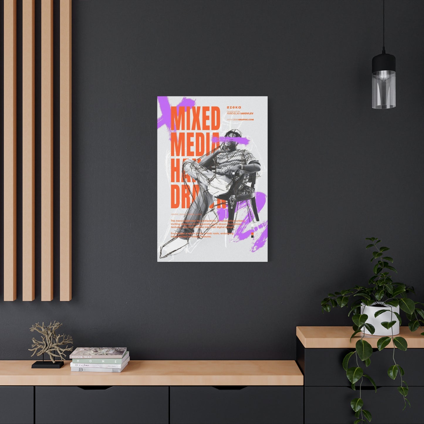 Poster of Mixed Media Wall Art & Canvas Prints