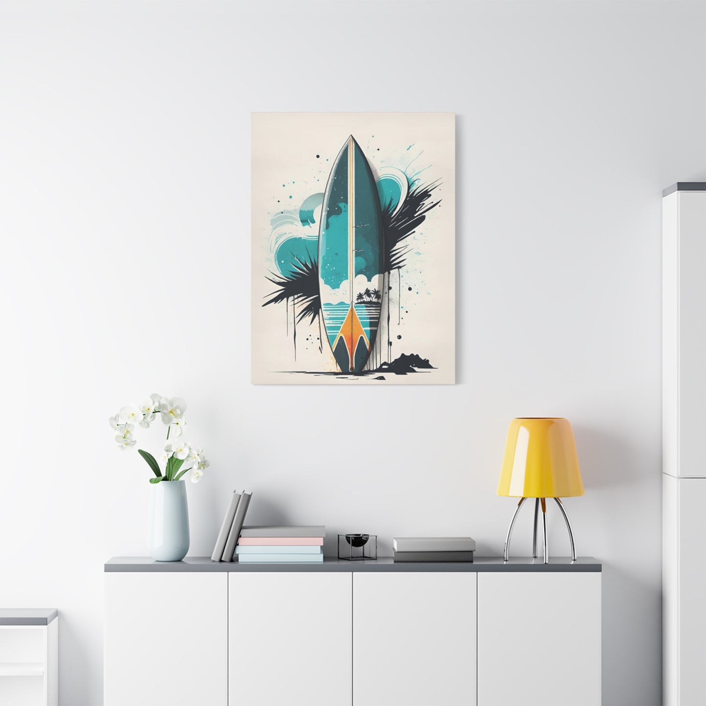 Surf Board Poster Wall Art & Canvas Prints