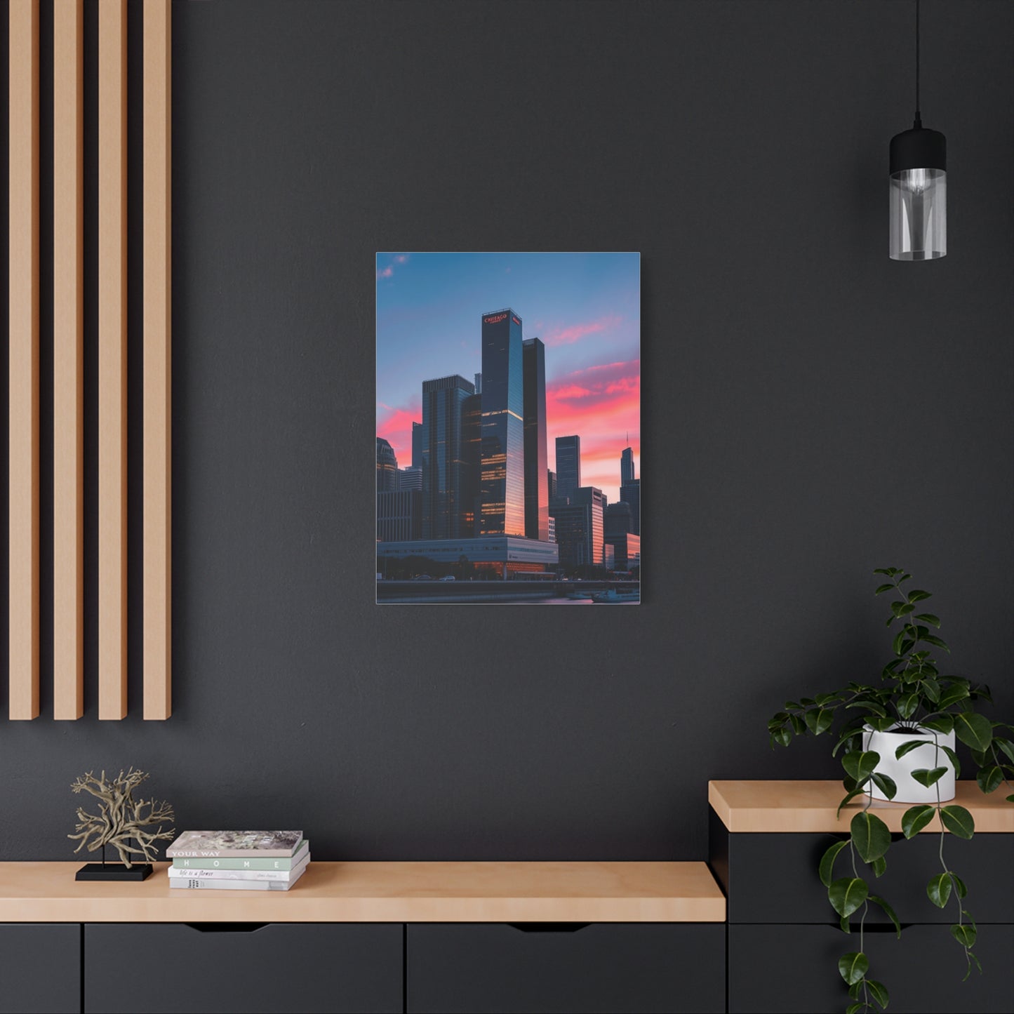 Chicago Skylines Art Refined Canvas Wall Art & Canvas Print