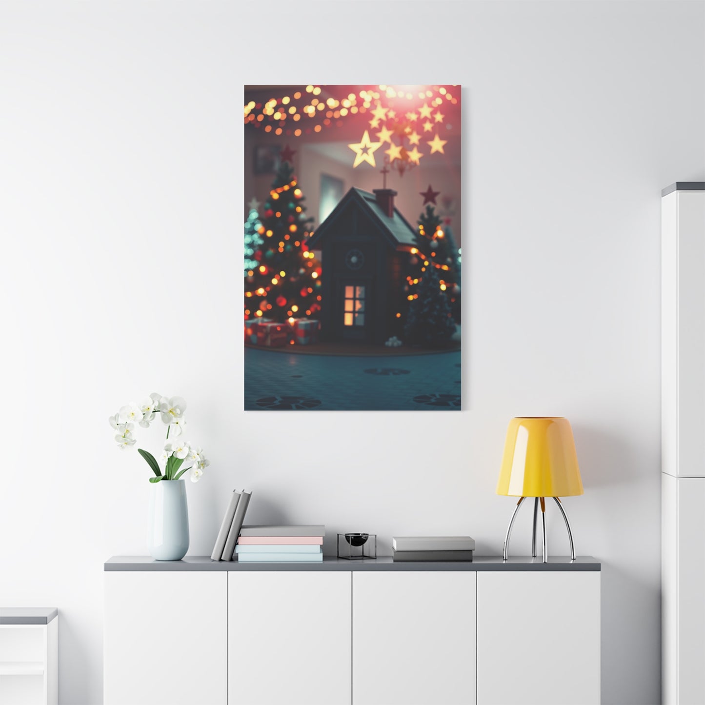 Supreme Black Christmas Art Collection Wall Art & Canvas Print