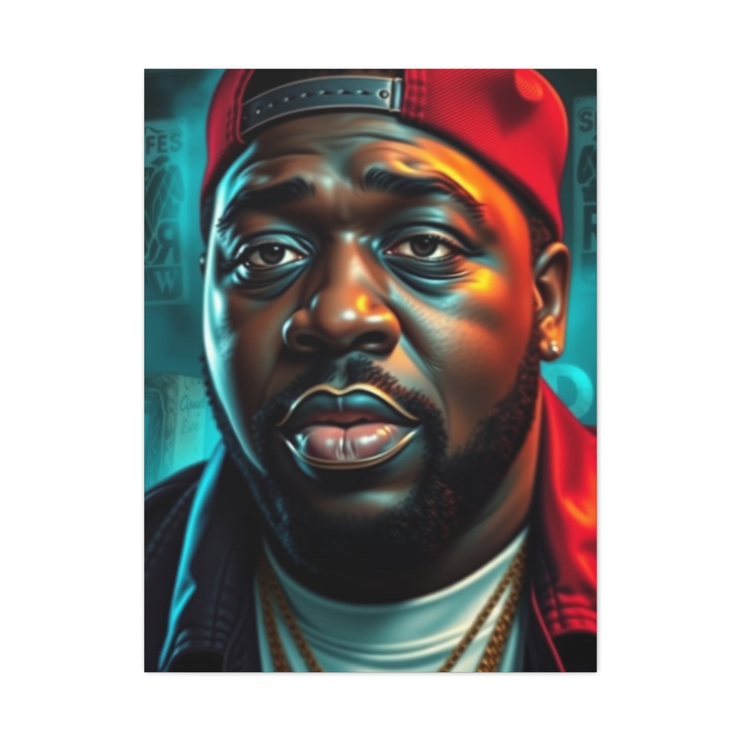 Opulent Visionary Portrait Wall Art & Canvas Print