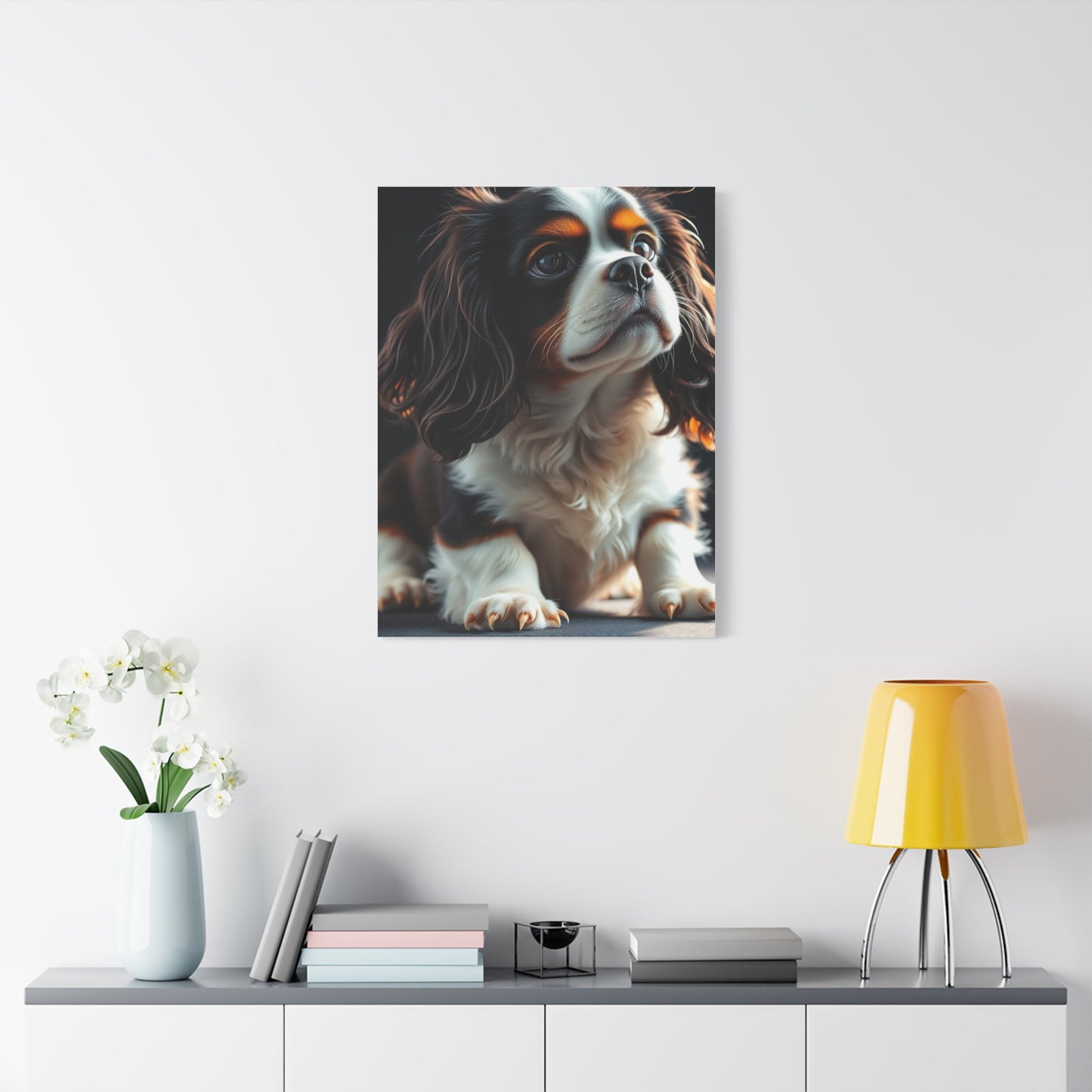Cavalier King Charles Spaniels Art Luxury Canvas Wall Art & Canvas Print