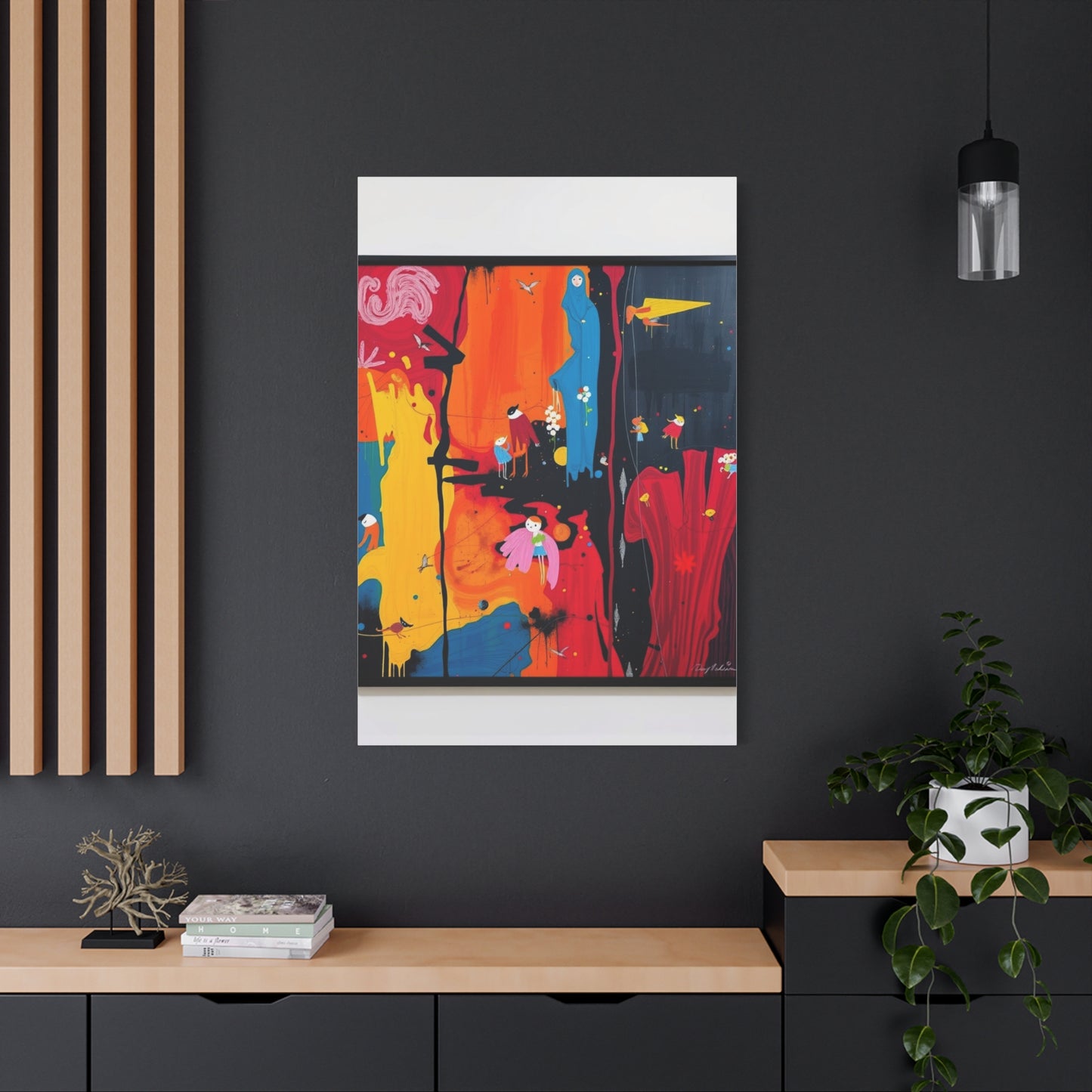 Jared Hankins Abstract Art Supreme Canvas Wall Art & Canvas Print