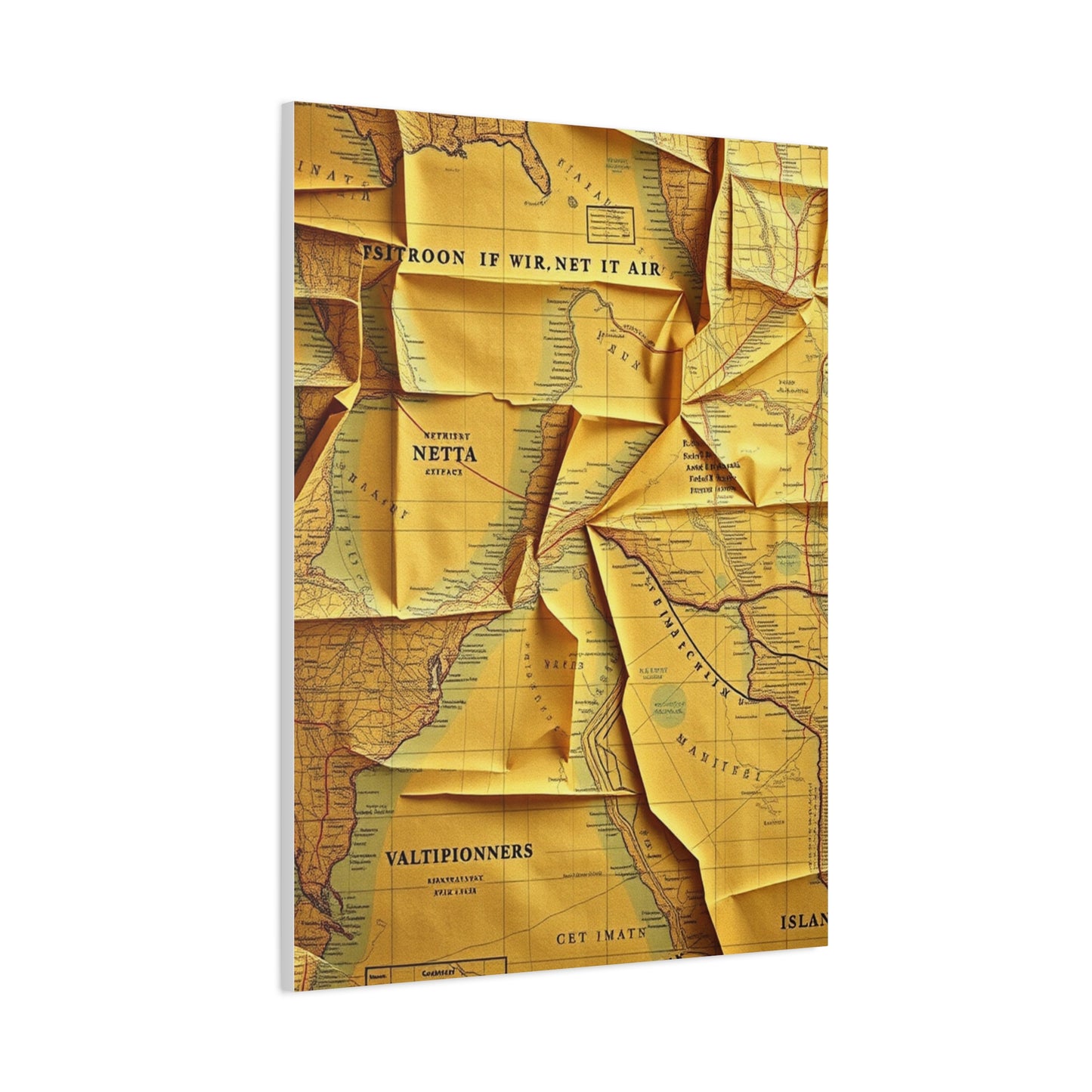 Collection Antique Maps Art Wall Art & Canvas Print