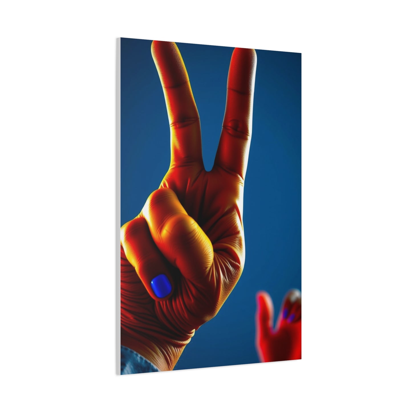 Peace Sign Art Supreme Canvas Wall Art & Canvas Print