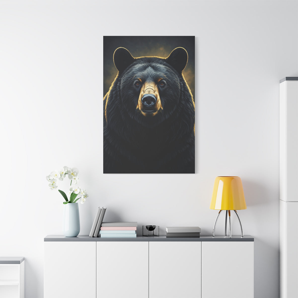 Warm Light Bear Close-Up Wall Art & Canvas Prints