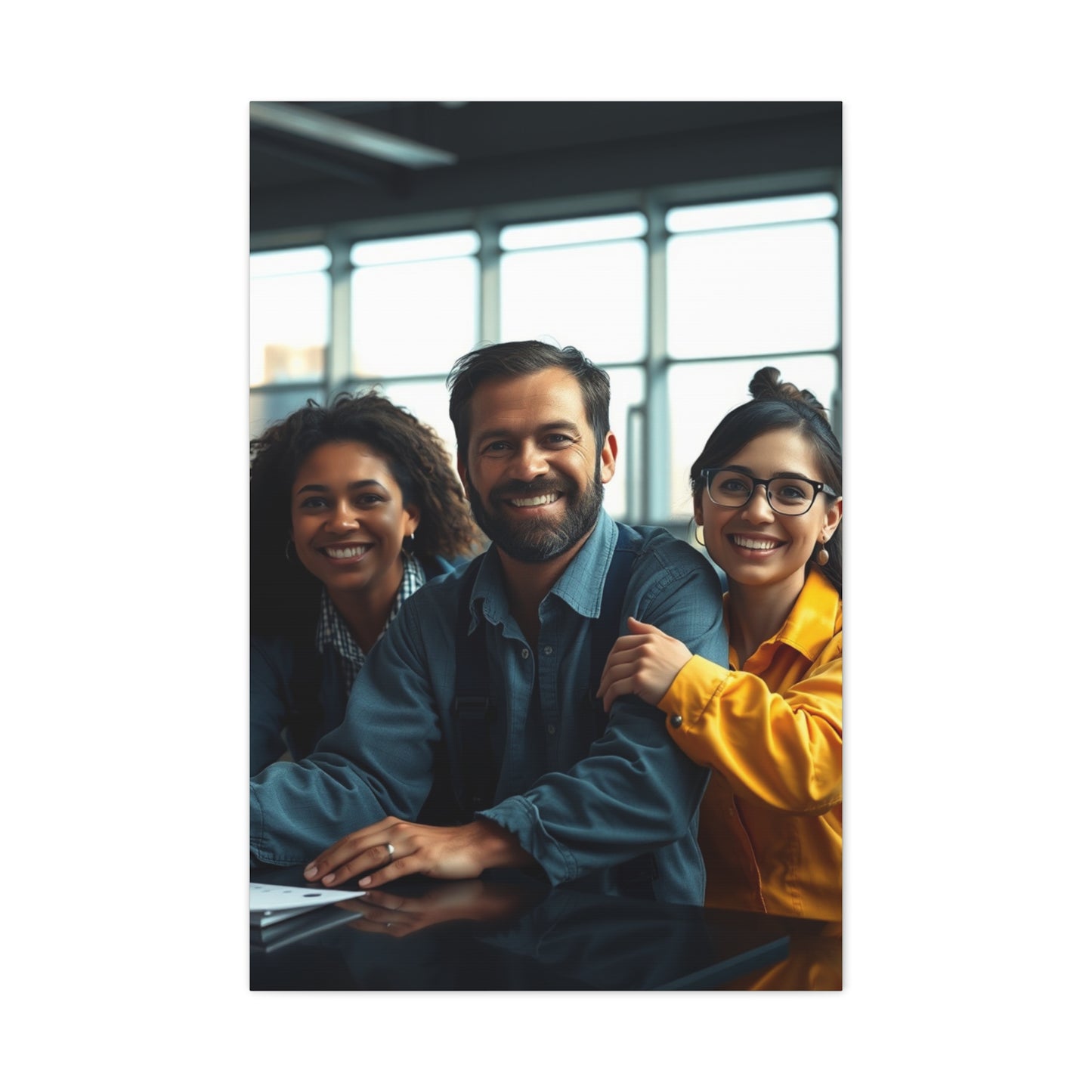 Elite Teamwork Art Vision Wall Art & Canvas Print