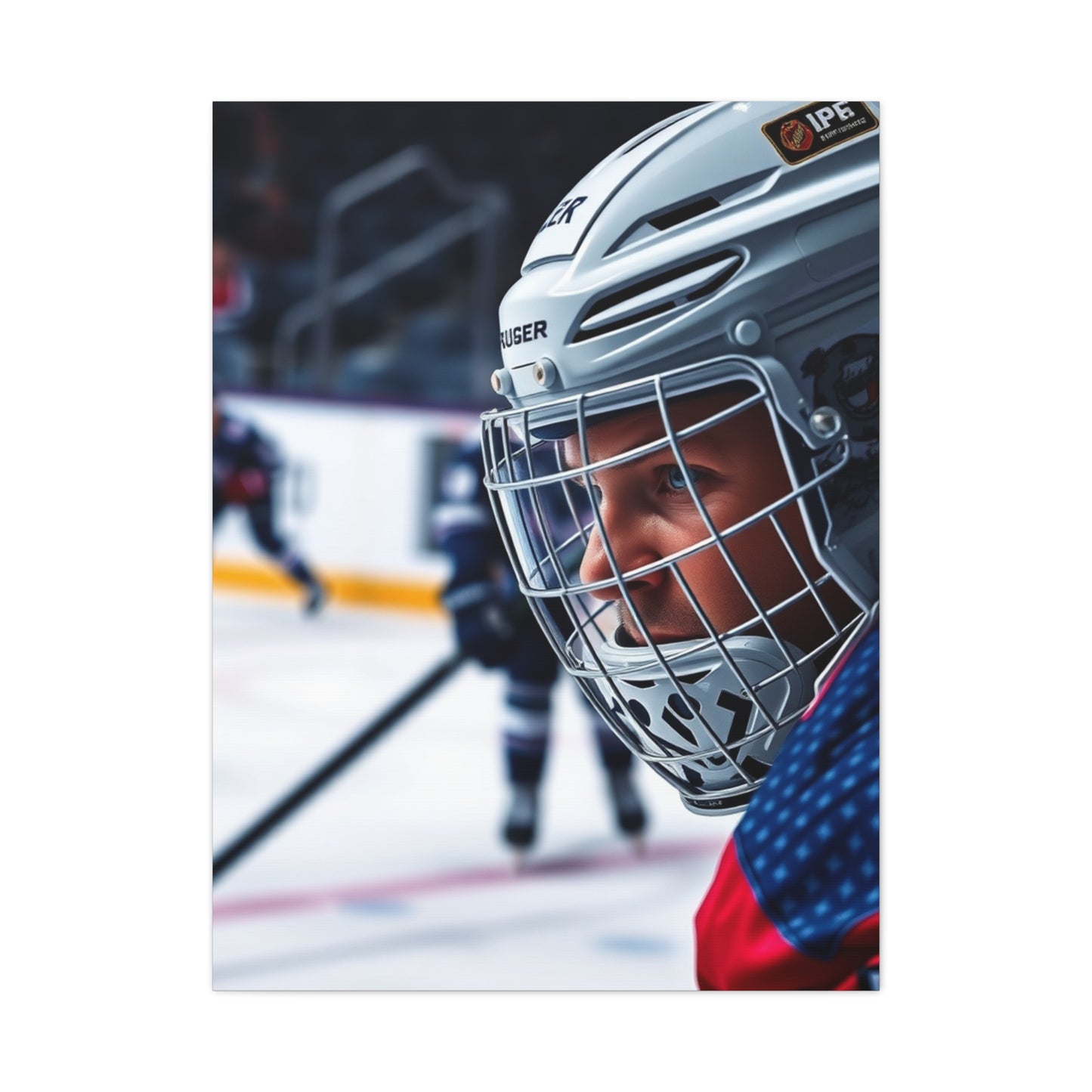 Supreme Hockey Art Wall Art & Canvas Print