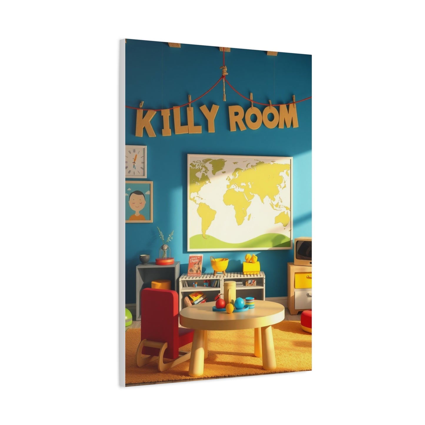 Collection Kids Playroom Art Wall Art & Canvas Print