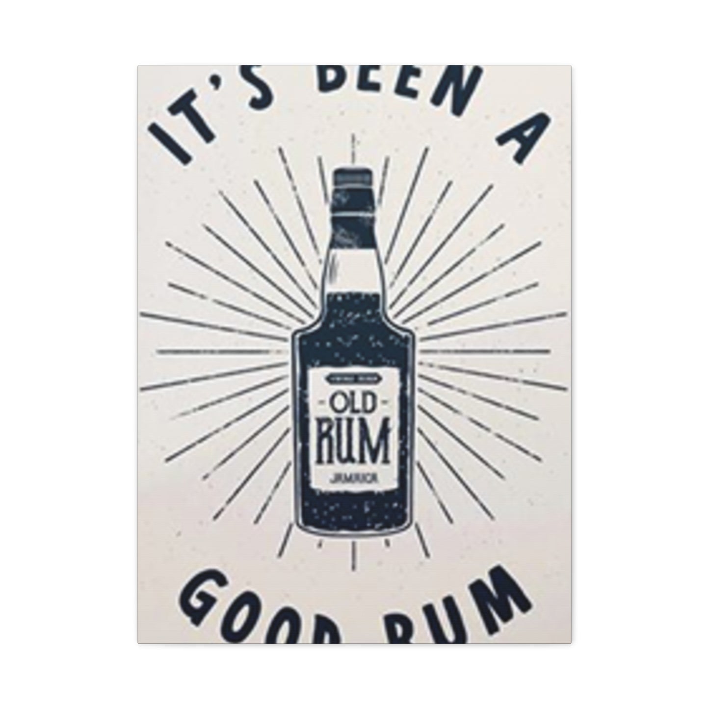 Old Rum Poster Wall Art & Canvas Prints