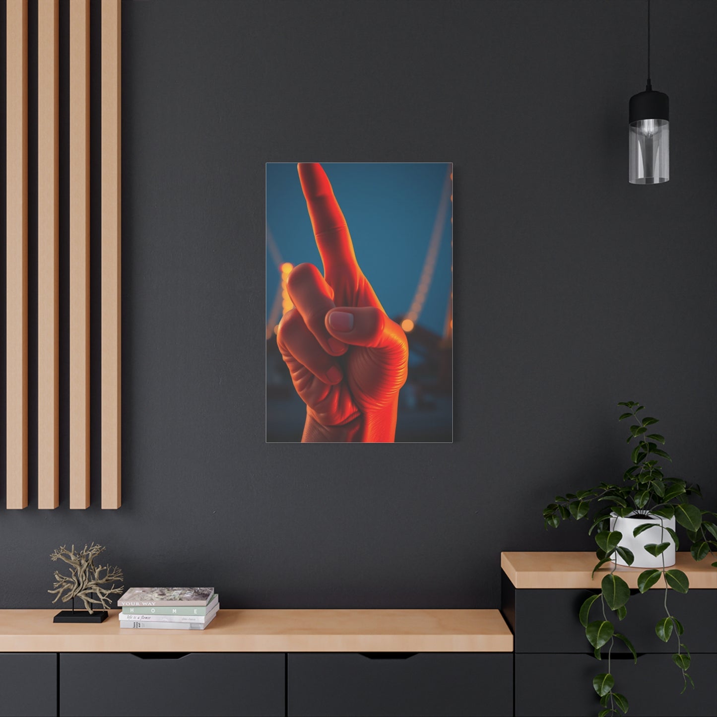 Peace Sign Art Luxury Canvas Wall Art & Canvas Print