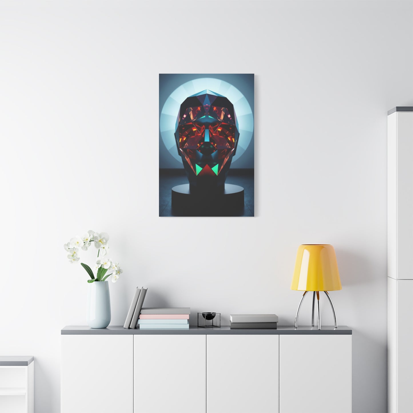Harmonious Geometric Expression Wall Art & Canvas Print