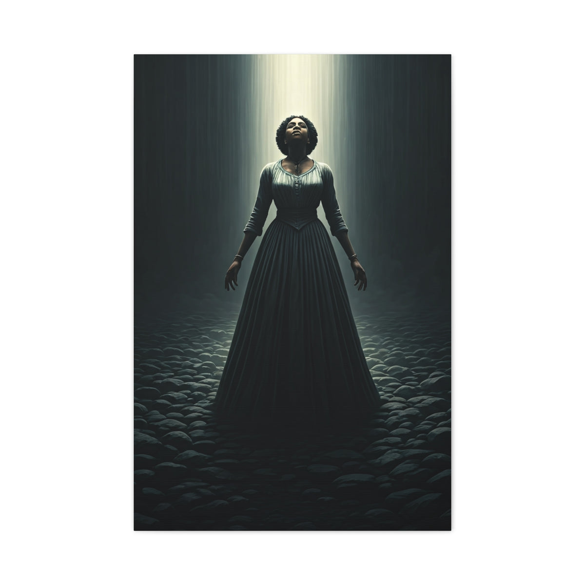 Veil of Silence Portrait Wall Art & Canvas Prints
