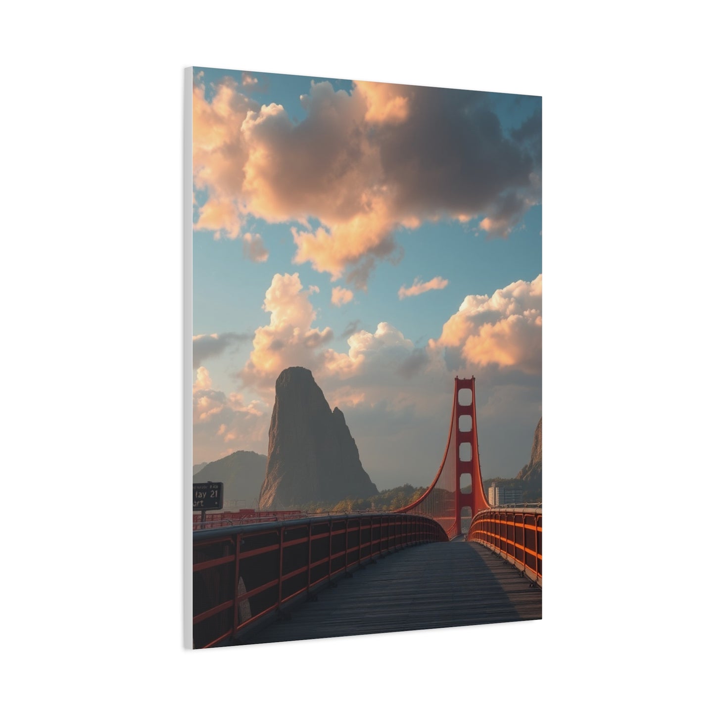 Verdant Horizon Elegance Wall Art & Canvas Print