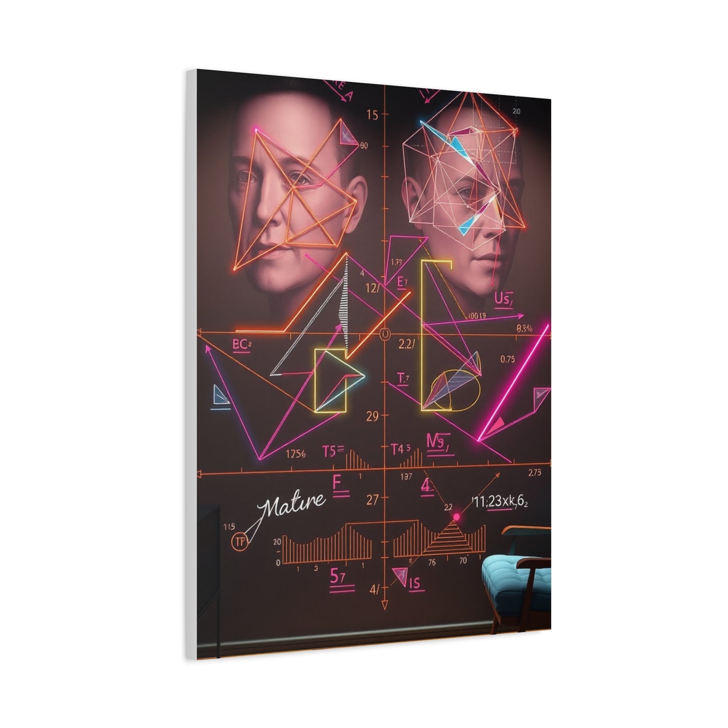 Collection Modern Math Art for Creative Spaces Art Wall Art & Canvas Print