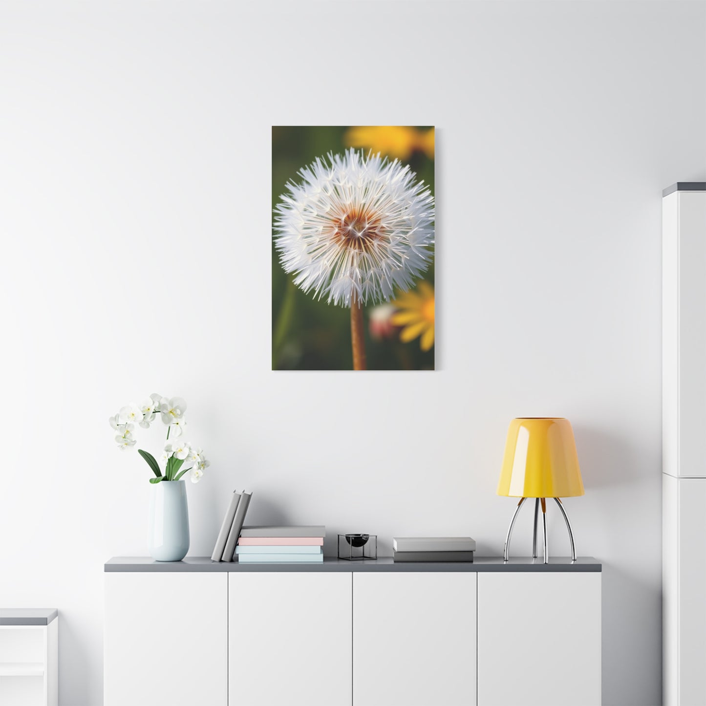Collection Dandelion Flower Art Wall Art & Canvas Print