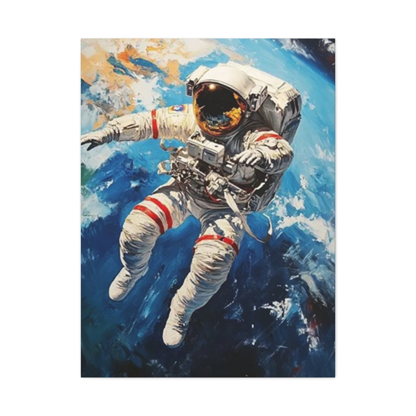 Astronaut In Space Wall Art & Canvas Prints