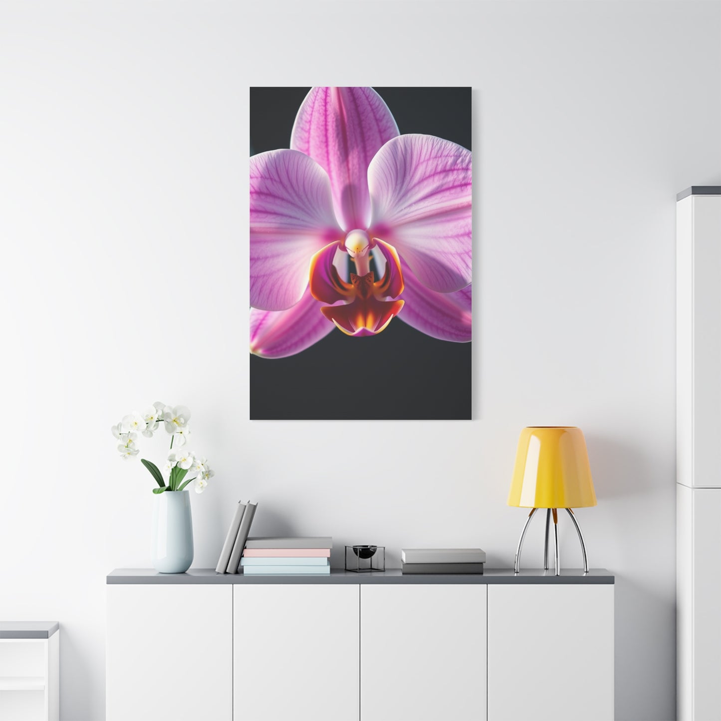 Supreme Orchid Flower Art Wall Art & Canvas Print