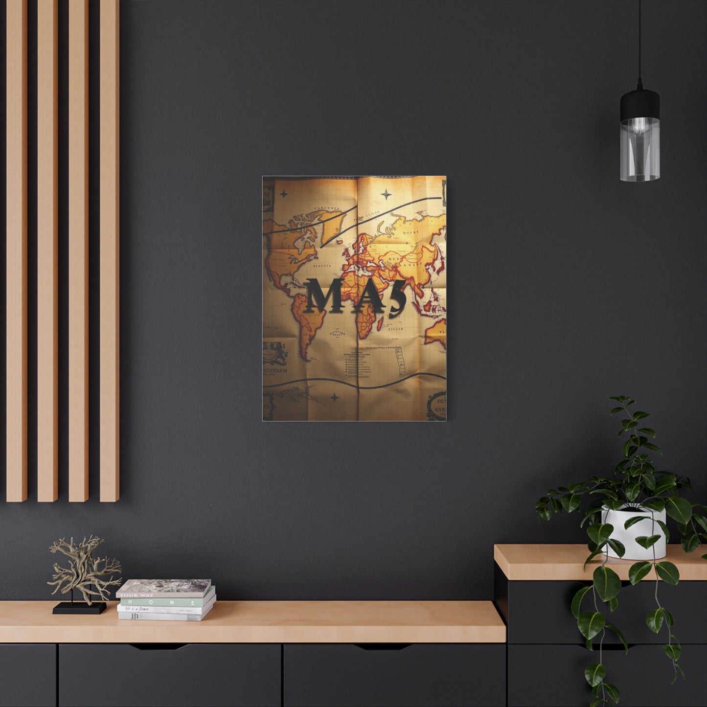 Luxury Antique Maps Art Collection Wall Art & Canvas Print