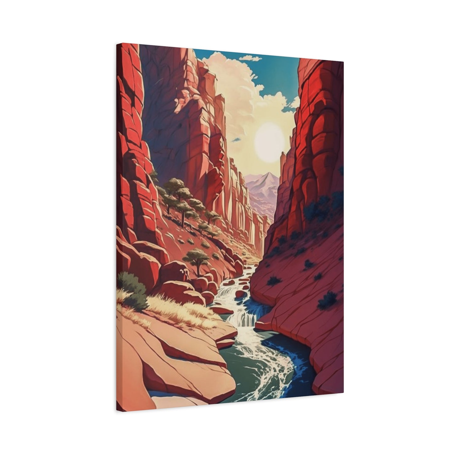 Water Canal Wall Art & Canvas Prints