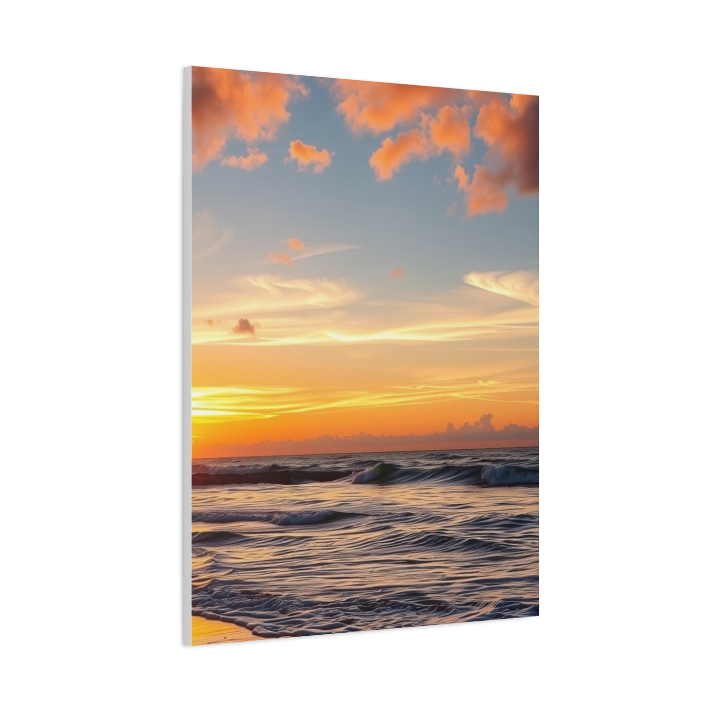 Beach Sunrise and Sunset Art Supreme Gallery Wall Art & Canvas Print